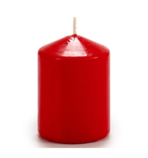 VELA TACO VERMELHA 10cm - 30401