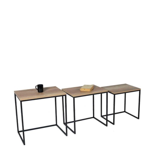 COJ. 3 MESAS APOIO AFEIRA 55*40*57...