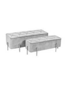 BANQUETA CINZA PEQUENA...