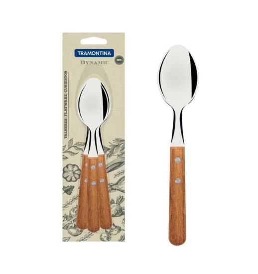 CONJ. 3 COLHERES TRAMONTINA DYNAMIC...