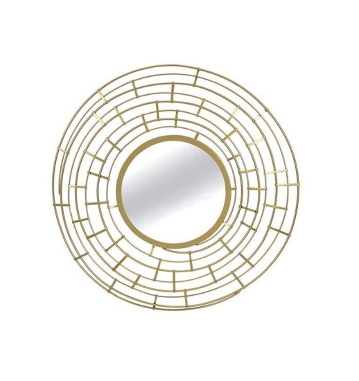 ESPELHO REDONDO C/MOLDURA DOURADA...