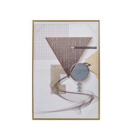 QUADRO TELA PINTADA C/MOLDURA 60*90...