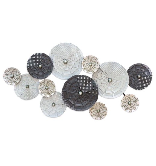 DECORAÇAO PAREDE METAL 134.6*69.2 -...