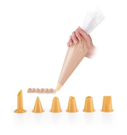 CONJ. 10 SACOS DECORADORES 30CM + 6...