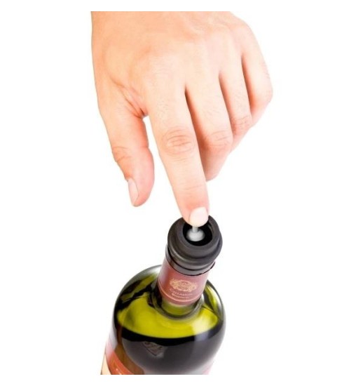 BOMBA VACUO C/ 2 ROLHAS UNO VINO -...