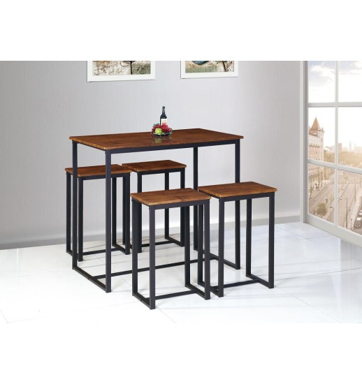 CONJUNTO AFEIRA MESA BAR + 4 BANCOS...