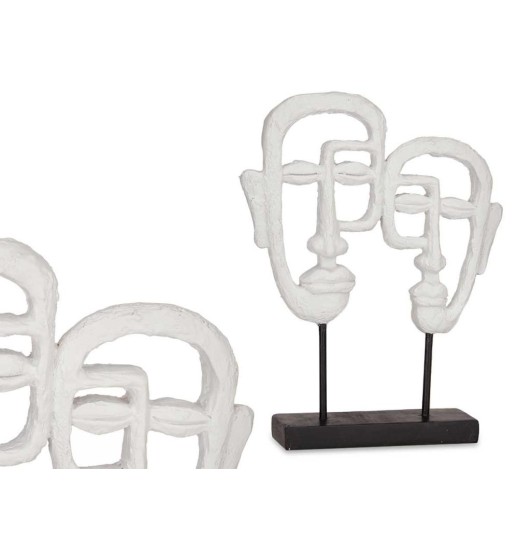 ESTATUETA ROSTO DUPLO 23*6*28 C/BASE...