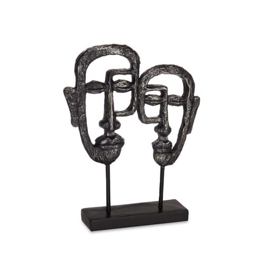 ESTATUETA ROSTO DUPLO 23*6*28 C/BASE...