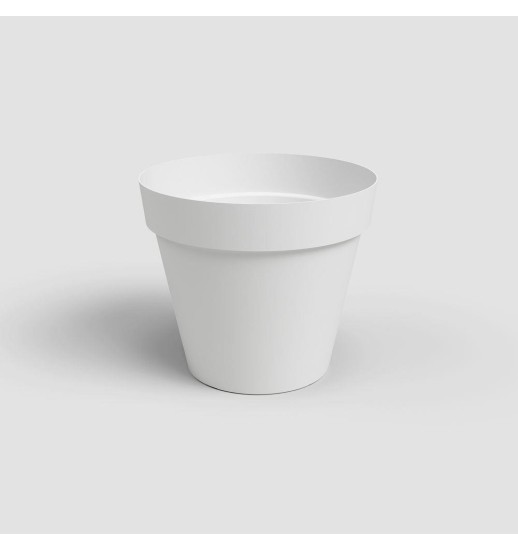 VASO CAPRI 60CM BRANCO - 12022