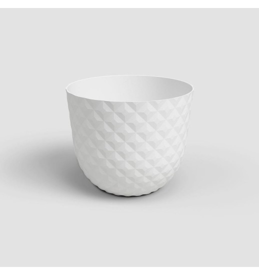 VASO HAVANA TROPICAL 30CM BRANCO...