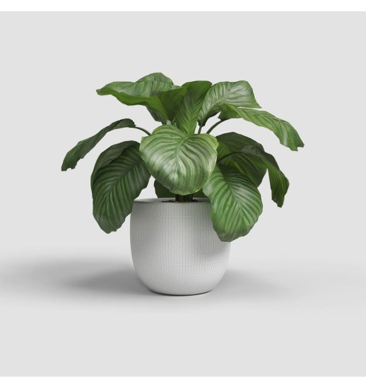 VASO AURA 16CM BRANCO - 35458