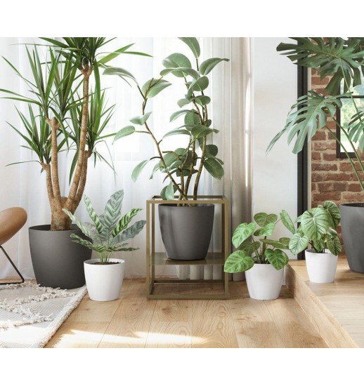 VASO SAN REMO MATE 20CM BRANCO - 40162