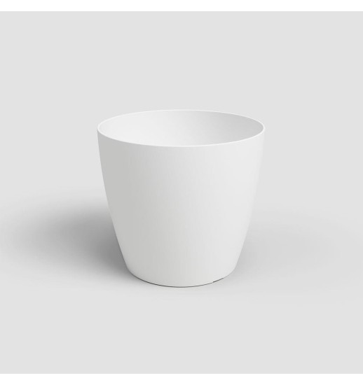 VASO SAN REMO MATE 30CM BRANCO - 40322