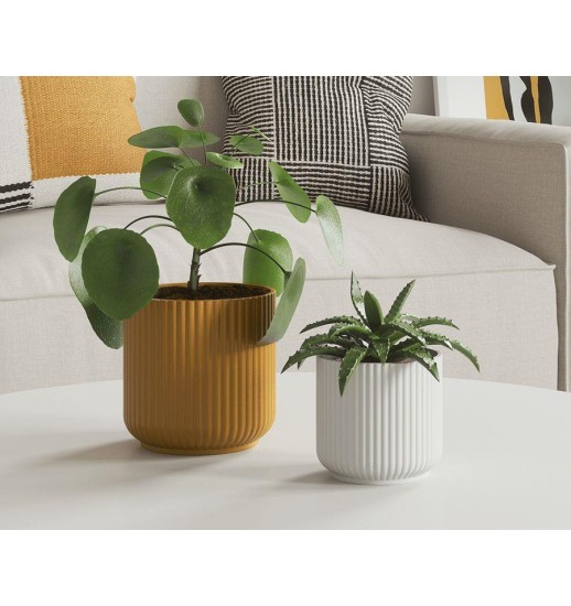 VASO LUNA 7CM AMARELO - 47789