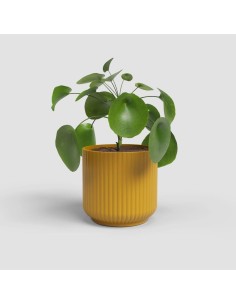 VASO LUNA 9CM AMARELO - 47840 2