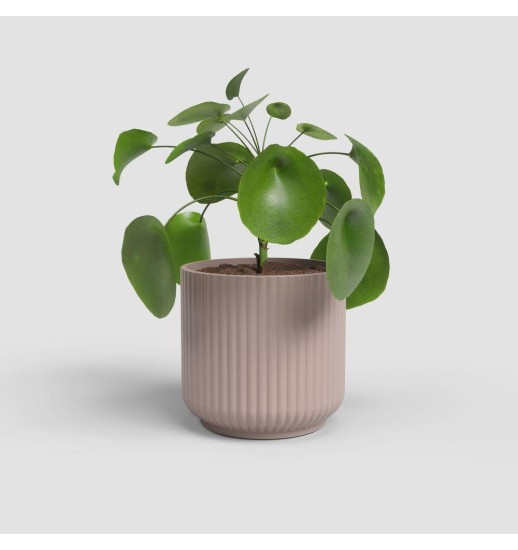 VASO LUNA 14CM ROSA CLARO - 48038