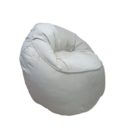 PUFF CADEIRAO VILLAR 75*80 BEGE -...