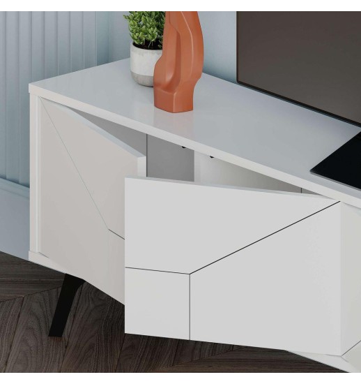 BASE TV AFEIRA DUNE 180*30*50 WHITE -...