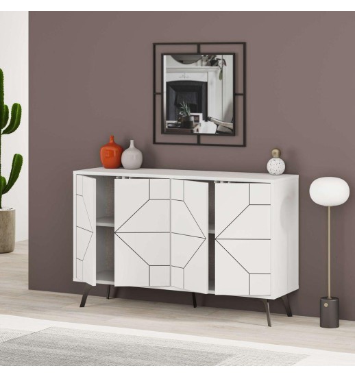 CONSOLA AFEIRA DUNE 123*35*77 WHITE -...