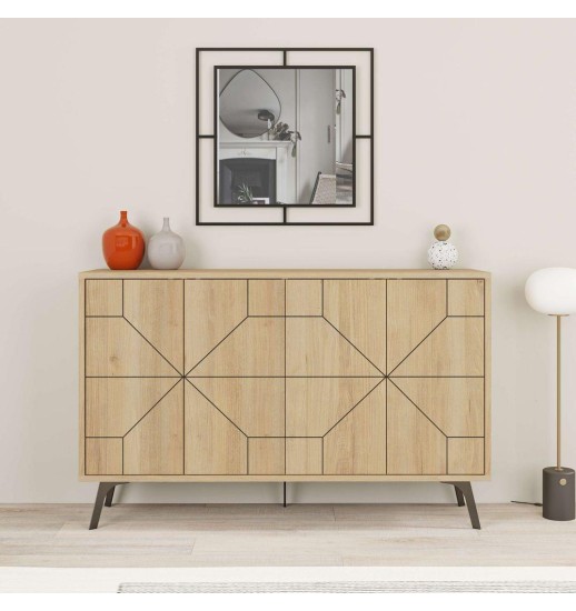 CONSOLA AFEIRA DUNE 123*35*77 OAK -...