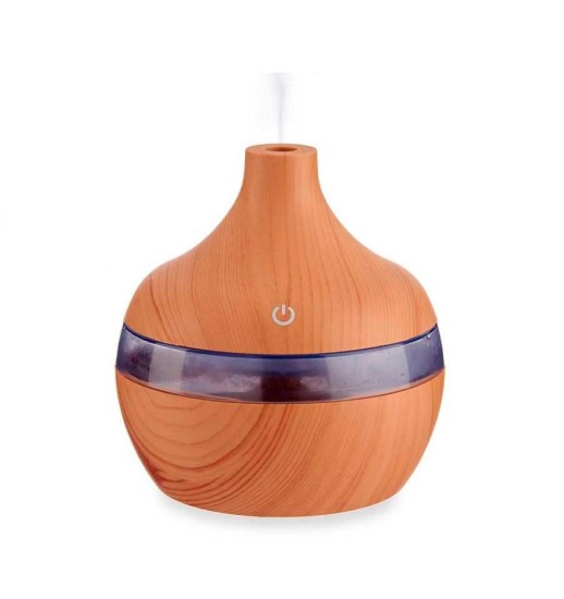 HUMIFICADOR MADEIRA C/ LED 300ml...