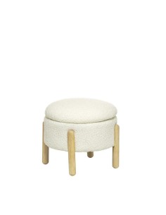 BANQUETA TECIDO BRANCO...