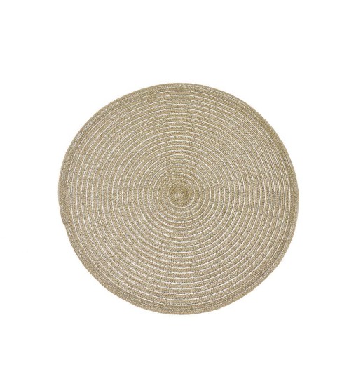 MARCADOR DE MESA REDONDO DOURADO 38CM...