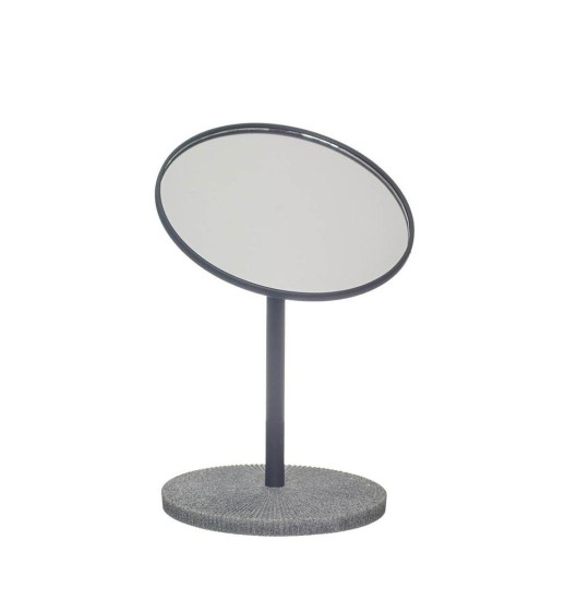 ESPELHO C/PE POLIRESINA CINZA...