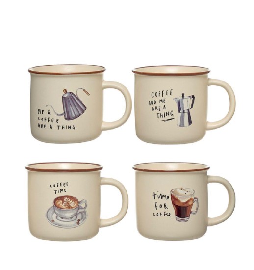 CANECA 3600ml PORCELANA SORTIDAS...