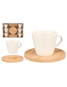 CONJ. 6 CHAVENAS CAFE...