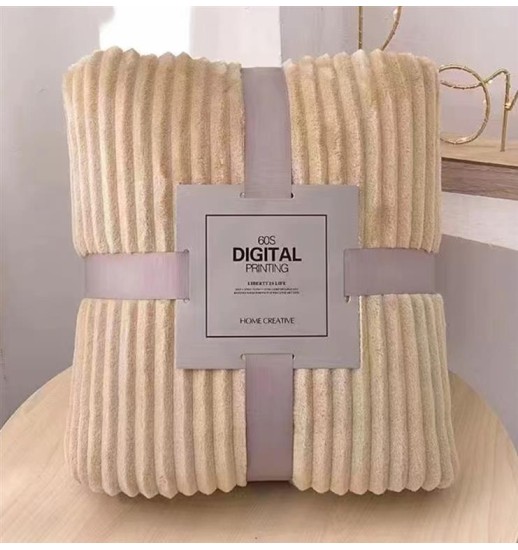 MANTA DIGITAL POLIESTER BEGE 150*200...