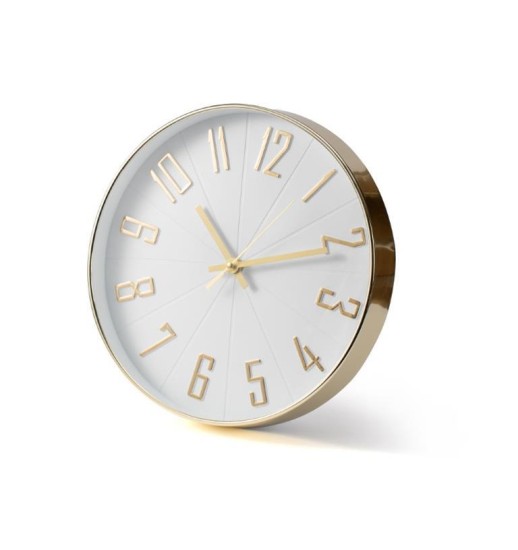 RELOGIO PAREDE 30CM DOURADO - 127031390