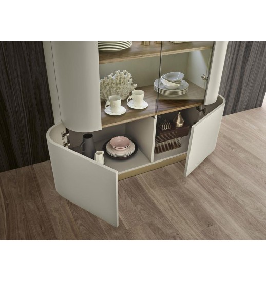VITRINE AMORA 2PV+2PM 120*50*175 -...