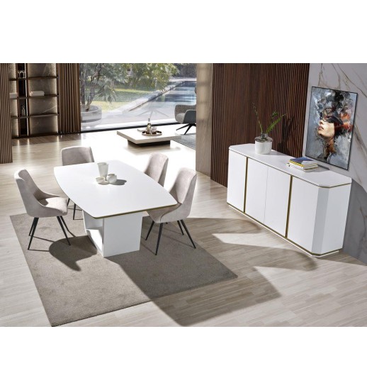 MESA SALA SANTIAGO FIXA LACADA...