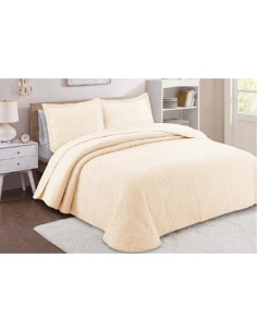 COLCHA BORDADA 100% ALGUDAO...