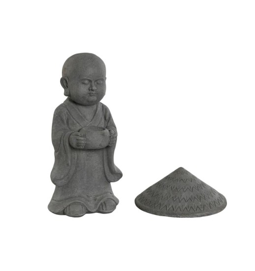 FIGURA MAGNESIA MONGE C/TACA CINZENTO...