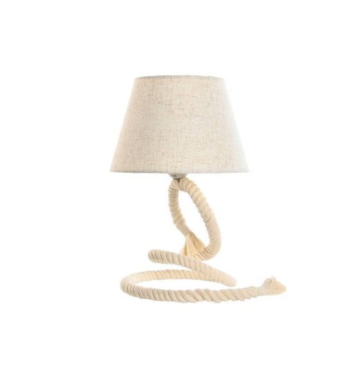 CANDEEIRO DE MESA CORDA LINHO...