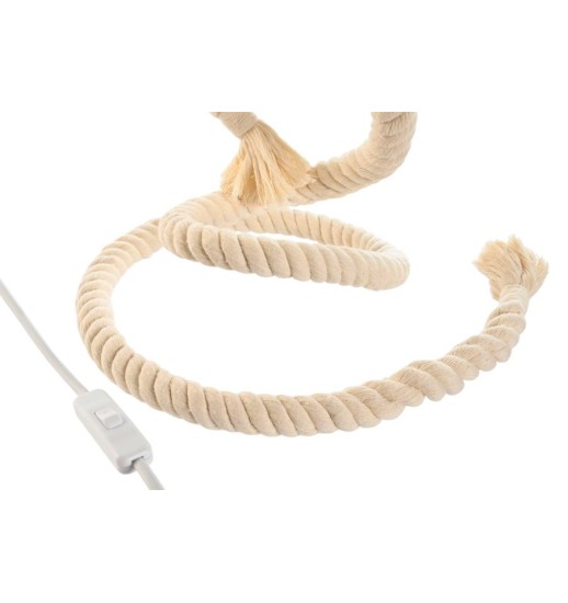 CANDEEIRO DE MESA CORDA LINHO...