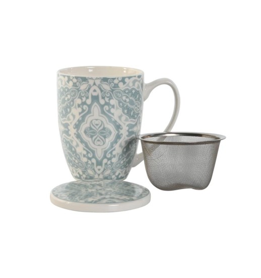 CANECA DE INFUSAO PORCELANA/INOX...