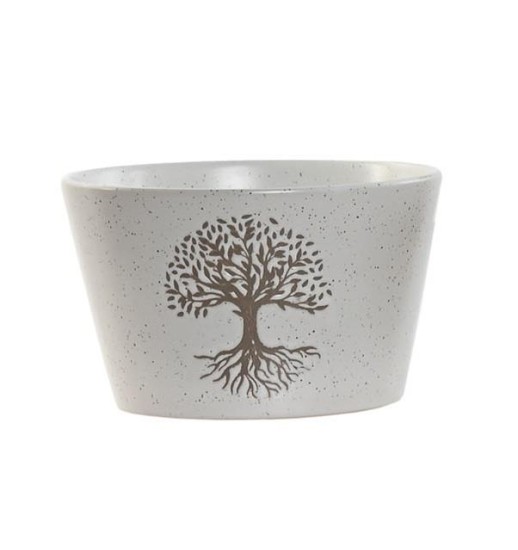 TIGELA CERAMICA BEGE CLARO 13*13*8...