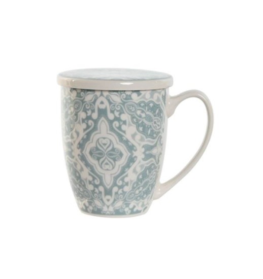 CANECA DE INFUSAO PORCELANA/INOX...