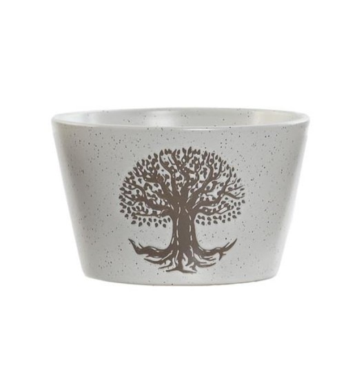 TIGELA CERAMICA BEGE CLARO 13*13*8...