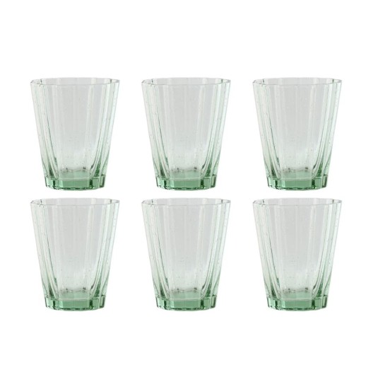 CONJUNTO DE 6 COPOS 8.5*8.5*9.5 280ml...