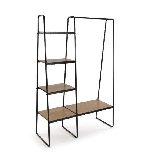 CABIDE INDUSTRIAL MDF/METAL PRETO...