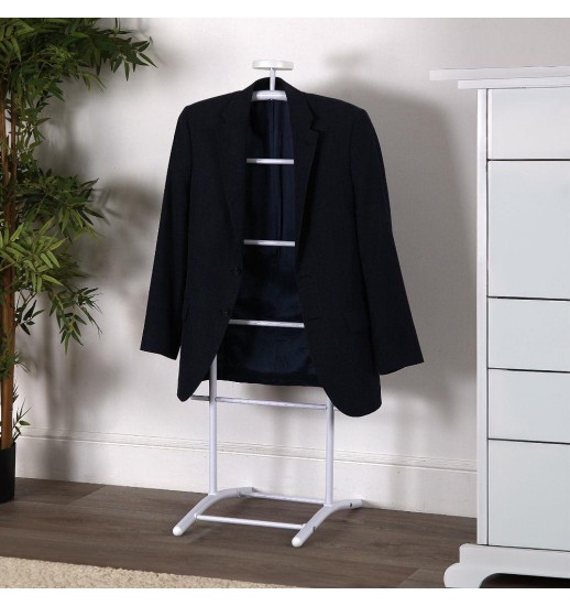 CABIDE DE QUARTO ALVAR METAL BRANCO...