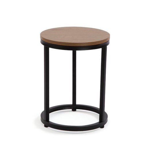 CONJUNTO 2 MESAS APOIO MEGAN PRETO...