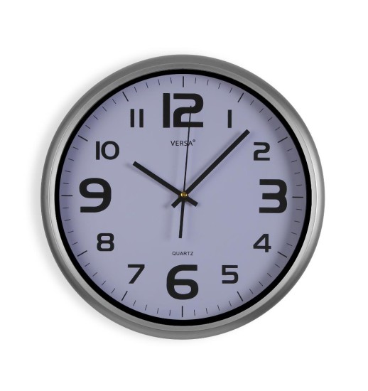 RELOGIO PAREDE CINZA 34.5CM - 19520184