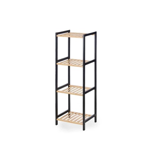 ESTANTE  4 PRATELEIRAS BAMBU PRETA...