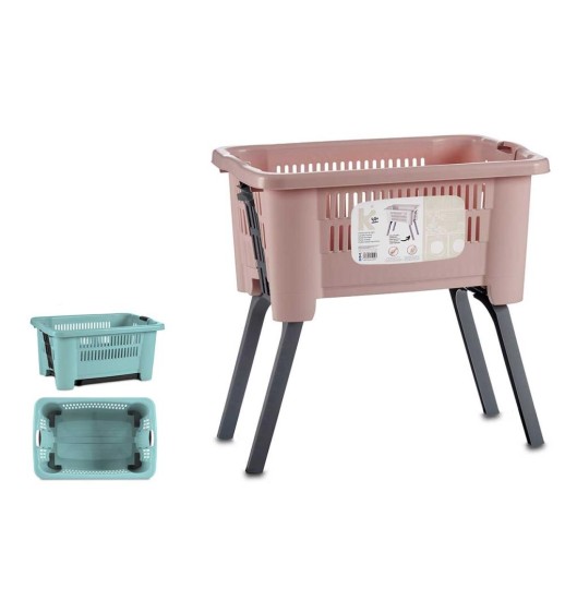 CESTO ROUPA C/PES DOBRAVEIS 60*39*58...