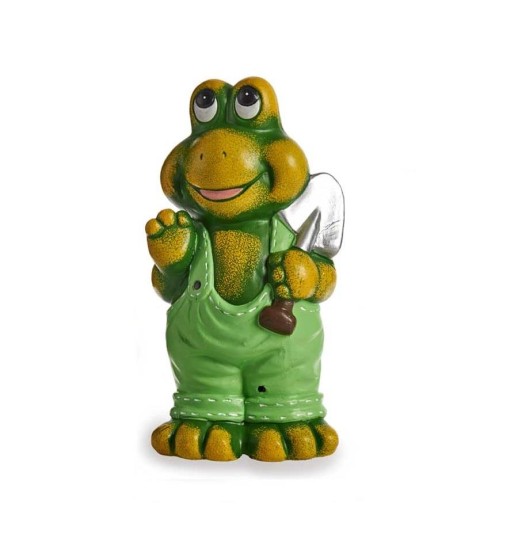 RÃ JARDIM CERAMICA 11*16*29CM VERDE -...